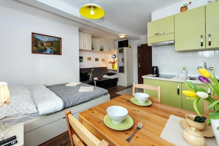 Cosy Studio Apartment Kraków Exteriör bild
