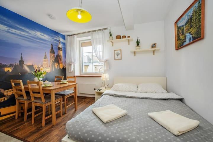 Cosy Studio Apartment Kraków Exteriör bild