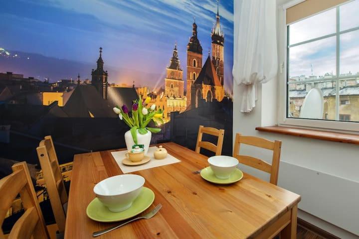 Cosy Studio Apartment Kraków Exteriör bild
